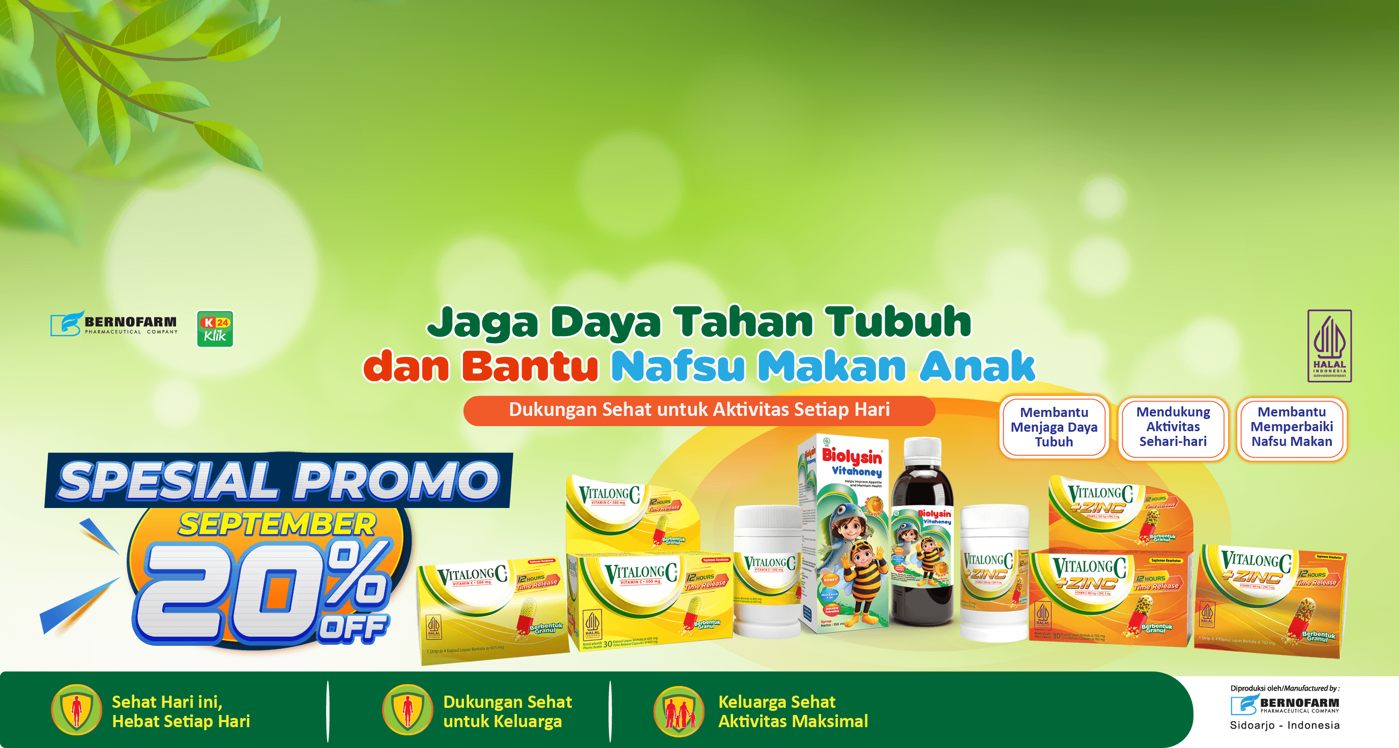 apotek online - Promo Vitalong & Biolysin Sept & October 2026