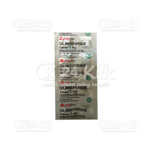 Apotek Online - GLIMEPIRIDE DEXA 3MG TABLET (1 Dos isi 10 Strip @10 Tablet)