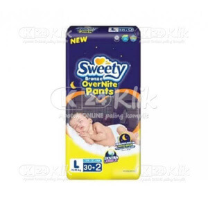 Apotek Online - SWEETY BRONZE OVER NITE PANTS L 30+2S