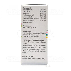 Apotek Online - PUREKIDS INHALANT DECONGESTANT OIL GERANIUM 10ML