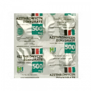 Apotek Online - AZITHROMYCIN HEXPHARM 500MG FC KAPLET