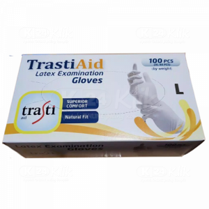 Apotek Online - TRASTI AID GLOVES LATEX PWD L