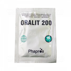 Apotek Online - ORALIT PHAPROS 200MG SACH (1 Dos isi 100 Sachet)