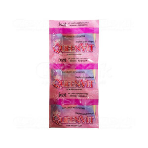 Apotek Online - QUEENVIT (1 strip isi 6 kaplet)