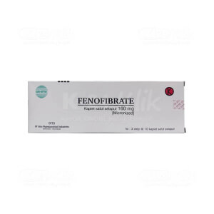 Apotek Online - FENOFIBRATE OTTO 160MG FC KAPLET