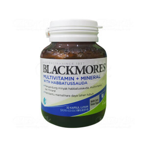 Apotek Online - BLACKMORES MULTIVITAMIN & MINERAL TABLET (1 BOTOL ISI 30)