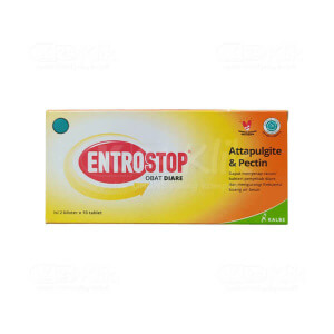 Apotek Online - ENTROSTOP TABLET (1 Strip isi 10 Tablet)