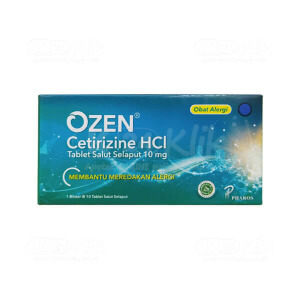 Apotek Online - OZEN 10MG TABLET (1 Dos isi 1 Strip @10 Tablet)