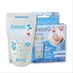 Apotek Online - GABAG BREAST MILK STORAGE BAGS NEW BORN 100ML
