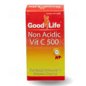 Apotek Online - GOOD LIFE NON ACID VIT C 500MG TABLET (1 Botol isi 60 Tablet)