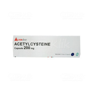 Apotek Online - ACETYLCYSTEINE DEXA 200MG KAPSUL