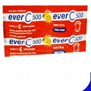Apotek Online - EVER C LEMON (1 strip isi 2 tablet)