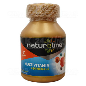 Apotek Online - NATURELINE MULTIVITAMIN MINERALS (1 botol isi 30 kapsul)