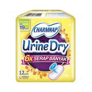 Apotek Online - CHARMNAP URINE DRY PEMBALUT 19CM (isi 12 pcs)
