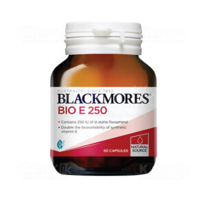 Apotek Online - BLACKMORES BIO E 250IU SOFTCAP BOTOL (1 Botol isi 60 tablet)