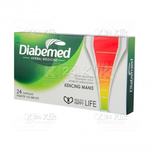 Apotek Online - DIABEMED PLUS (1 blister isi 12 kapsul)