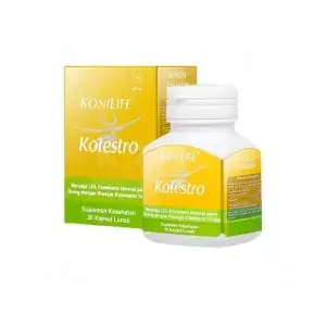 Apotek Online - KONILIFE KOLESTRO KAPSUL LUNAK (1 botol isi 30 kapsul)