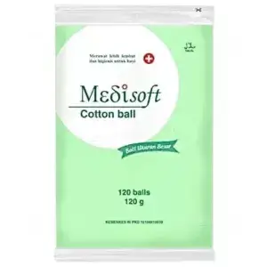 Apotek Online - MEDISOFT COTTON BALL 120G