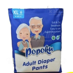 Apotek Online - POPOKU ADULT DIAPER PANTS XL (isi 6 pcs)