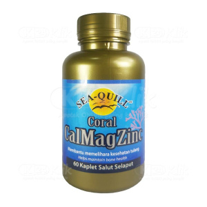 Apotek Online - SEA Q CORAL CALMAGZINC (1 botol isi 60 kaplet)