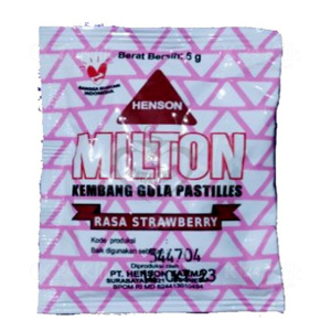 Apotek Online - MILTON PASTILLES STRAWBERY SACHET 6G