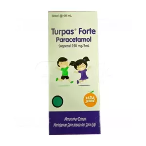 Apotek Online - TURPAS FORTE 250MG/5ML SUSPENSI 60ML