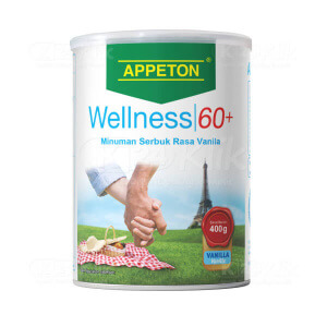 Apotek Online - APPETON 60 PLUS VANILA 400G KALENG