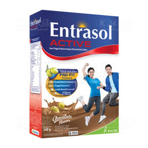 Apotek Online - ENTRASOL ACTIVE COKLAT 340G