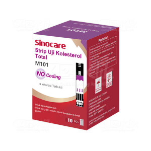 Apotek Online - SINOCARE CHOLESTEROL STRIP M101 (isi 10 pcs)