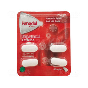 Apotek Online - PANADOL EXTRA (1 strip isi 4 kaplet)
