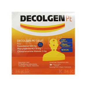 Apotek Online - DECOLGEN PE (1 strip isi 4 tablet)