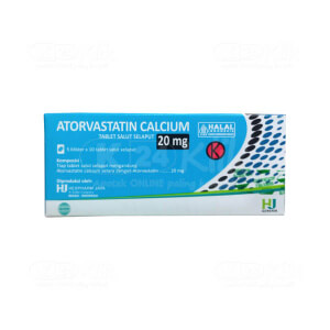 Apotek Online - ATORVASTATIN HEXPHARM 20MG TAB 50S