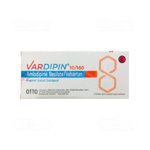 Apotek Online - VARDIPIN 10/160MG FC KAPLET