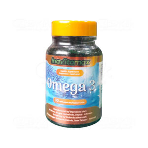 Apotek Online - INAVITAMAX OMEGA 3 (1 botol isi 30 kapsul lunak)