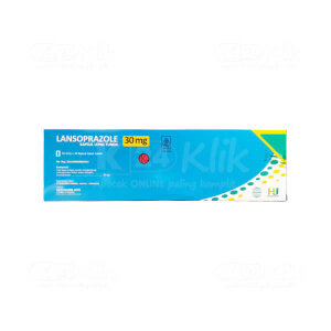 Apotek Online - LANSOPRAZOLE HEXPHARM 30MG (1 strip isi 10 kapsul)