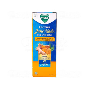 Apotek Online - VICKS FORMULA JAHE MADU SIRUP 56ML