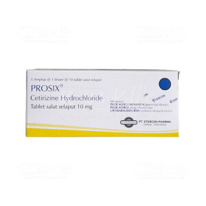 Apotek Online - PROSIX 10MG TABLET (1 strip isi 10 tablet)