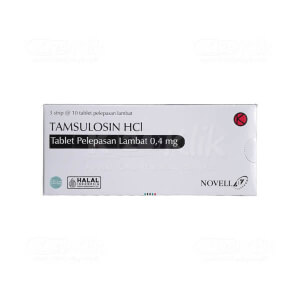 Apotek Online - TAMSULOSIN NOVELL 0.4MG FC TABLET