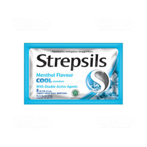 Apotek Online - STREPSILS MENTHOL COOL 8S SACH 12S