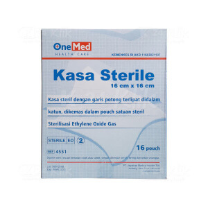 Apotek Online - ONE MED KASA STERIL 16X16