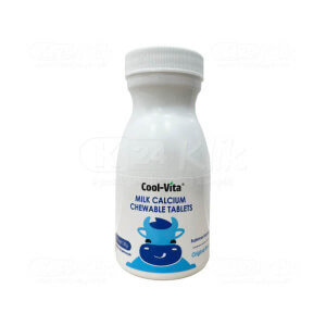Apotek Online - COOL VITA MILK CALCIUM ORIGINAL (isi 30 tablet)