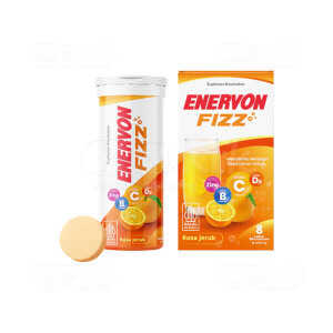 Apotek Online - ENERVON FIZZ EFF (1 tube isi 8 pcs)
