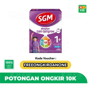 Apotek Online - SGM EKSPLOR GAIN OPTIGROW 1 PLUS VANILA 400G BOX