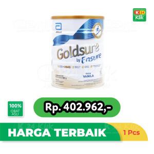 Apotek Online - GOLDSURE BY ENSURE VANILA 800G KALENG