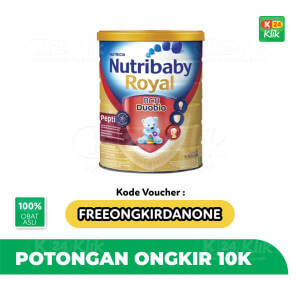 Apotek Online - NUTRIBABY ROYAL PEPTI 0-12 BLN 400 Kaleng