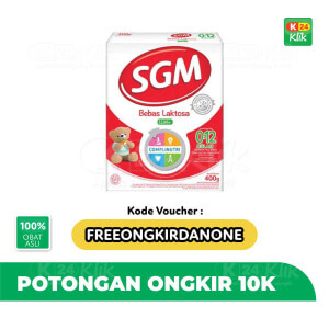 Apotek Online - SGM LLM BEBAS LAKTOSA 0-12BLN 400G BOX