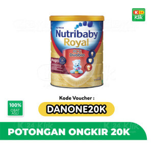 Apotek Online - NUTRIBABY ROYAL PEPTI 0-12 BLN 400 Kaleng