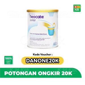 Apotek Online - NEOCATE JUNIOR 1-12THN PLAIN 400G KALENG