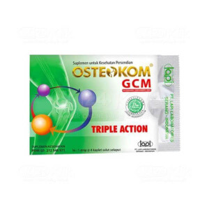 Apotek Online - OSTEOKOM GCM (1 strip isi 4 kaplet)