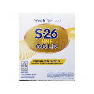 Apotek Online - S26 HMF GOLD 1G SACHET (1 dos isi 72 sachet)